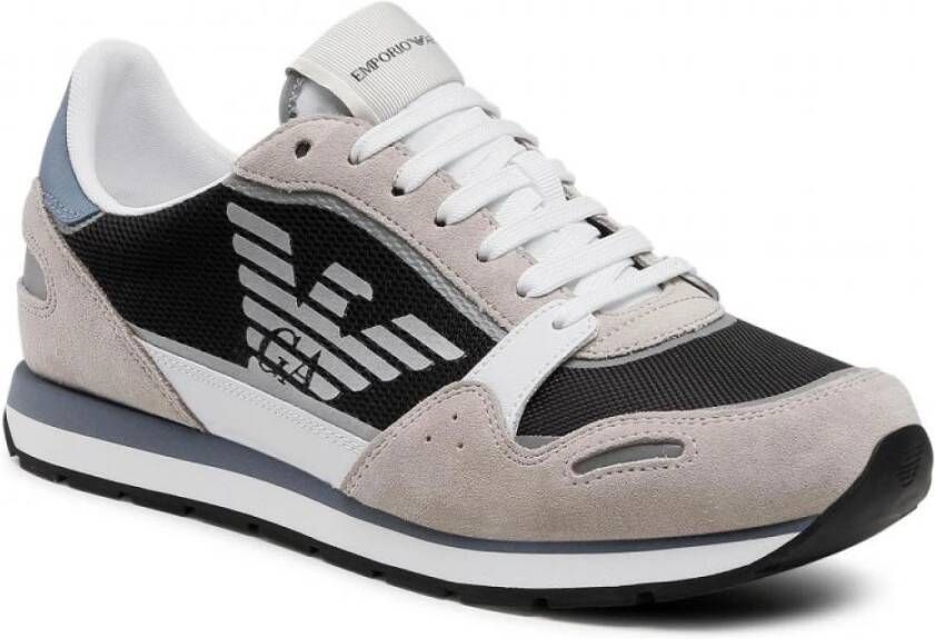 Emporio Armani Shoes Gray Heren