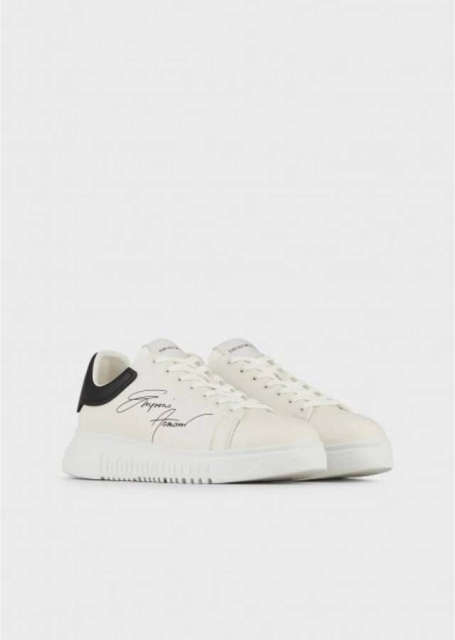 Emporio Armani Shoes Wit Heren