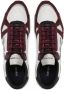 Emporio Armani Sneakers in suede met naabuk mesh -inzetstukken en laterale adelaar Rood Heren - Thumbnail 2