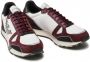 Emporio Armani Sneakers in suede met naabuk mesh -inzetstukken en laterale adelaar Rood Heren - Thumbnail 5