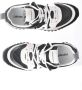 Emporio Armani Stijlvolle Zwart Grijze Sneakers - Thumbnail 3