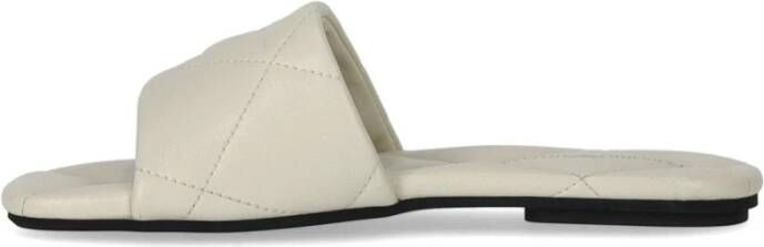 Emporio Armani Sliders Beige Dames