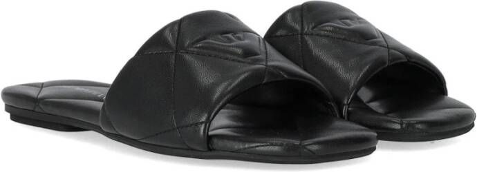 Emporio Armani Sliders Black Dames