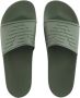 Emporio Armani Dames Band Sliders Lente Zomer Collectie Green Dames - Thumbnail 4