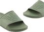 Emporio Armani Dames Band Sliders Lente Zomer Collectie Green Dames - Thumbnail 5