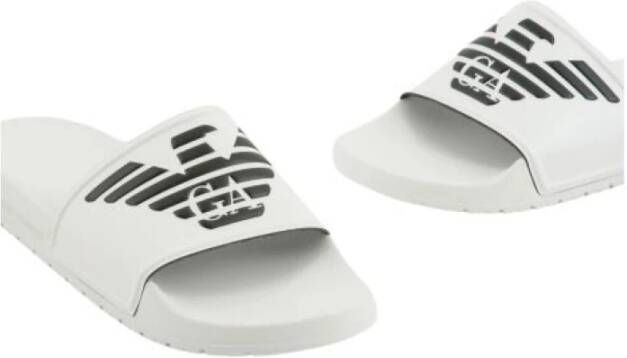 Emporio Armani Sliders White Heren