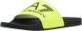 Emporio Ar i EA7 Witte polyethyleen sandalen met sband White - Thumbnail 9