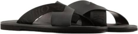 Emporio Armani Sliders Zwart Heren