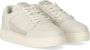 Emporio Armani Low-Top Sneakers Basket Ivory Sneaker in beige - Thumbnail 3