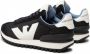 Giorgio Armani Zwarte casual textielen sneakers oor heren Black Heren - Thumbnail 6