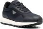 Emporio Armani Sneakers met logo-applicatie en panelen Black Heren - Thumbnail 4