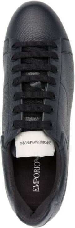 Emporio Armani Sneakers Blauw Heren