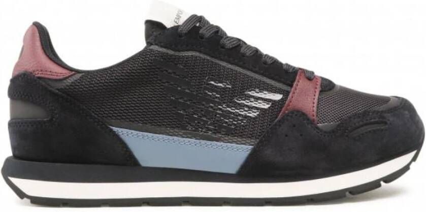 Emporio Armani Sneakers Blauw Heren