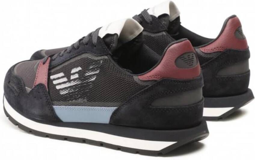 Emporio Armani Sneakers Blauw Heren