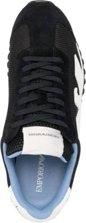 Emporio Armani Sneakers Blauw Heren