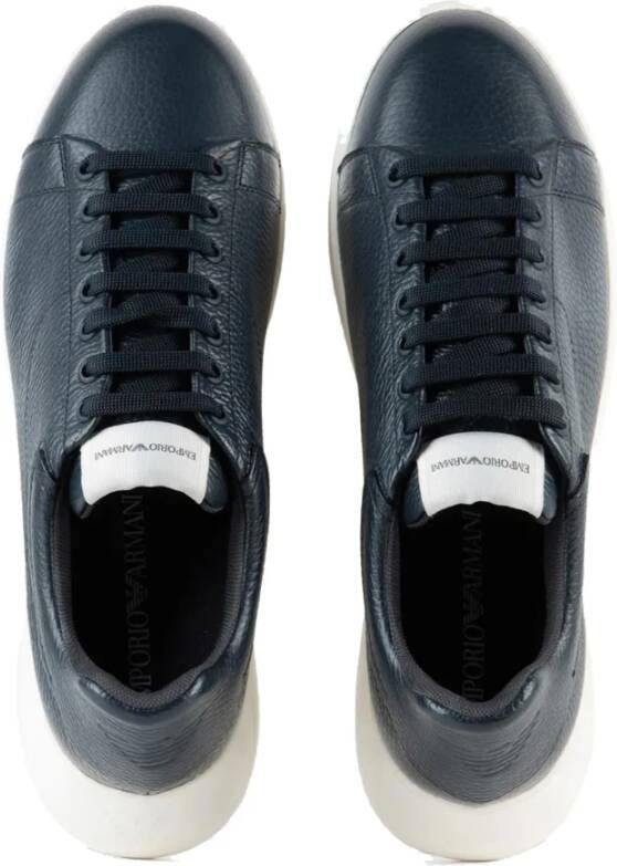 Emporio Armani Sneakers Blue Heren