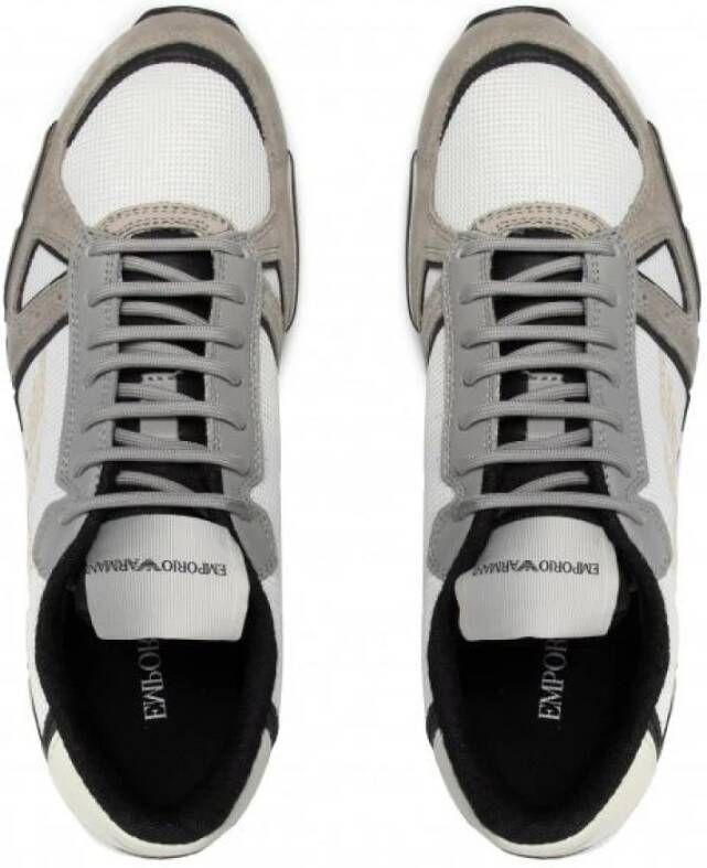 Emporio Armani Sneakers Grijs Heren