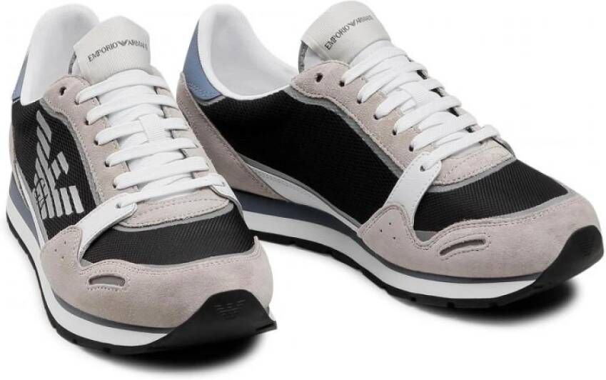 Emporio Armani Sneakers Grijs Heren