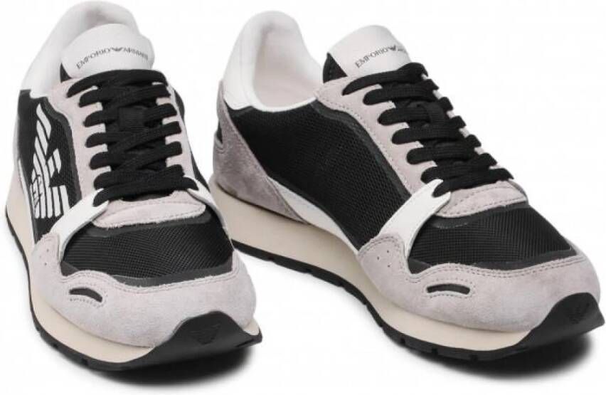 Emporio Armani Sneakers Grijs Heren