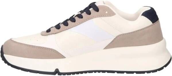Emporio Armani Sneakers met hoge zool Beige Heren
