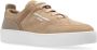 Emporio Armani Beige Suède Sneaker met Rubberen Logo Beige Dames - Thumbnail 9