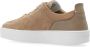 Emporio Armani Beige Suède Sneaker met Rubberen Logo Beige Dames - Thumbnail 10