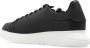 Emporio Armani Zwarte leren sneakers met stevige zool Black Heren - Thumbnail 13