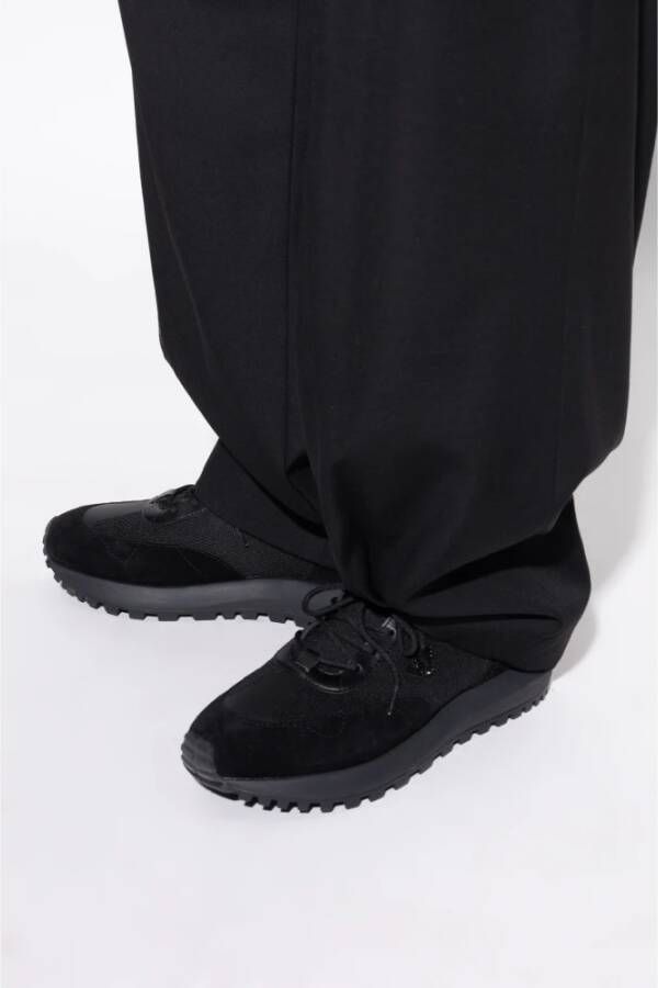 Emporio Armani Sneakers met logo Black Heren