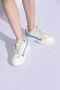 Emporio Armani Sneakers met logo White Dames - Thumbnail 2