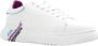 Emporio Armani Multicolor Kwaststreek Logo Sneakers White Dames - Thumbnail 4