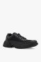 Emporio Armani Zwarte Casual Sneaker voor Mannen Black Heren - Thumbnail 4