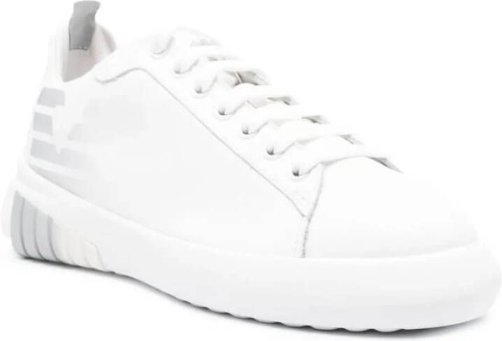 Emporio Armani Witte Casual Trainers Sneaker White Dames