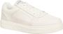 Emporio Armani Witte Lage Sneakers met Geperforeerde Neus White Heren - Thumbnail 10