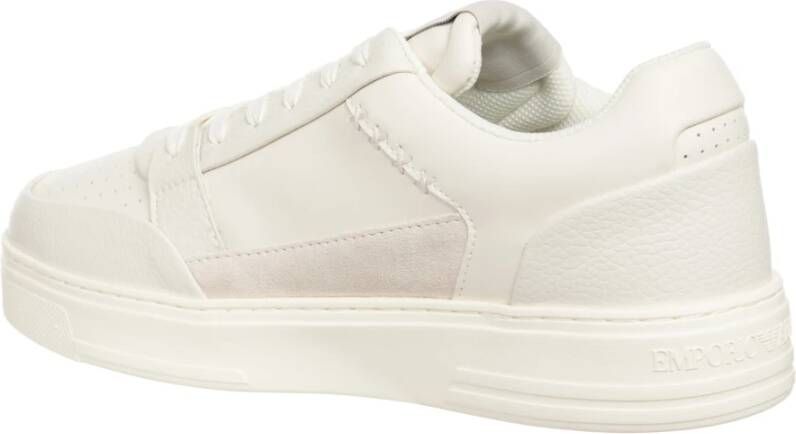 Emporio Armani Sneakers White Heren