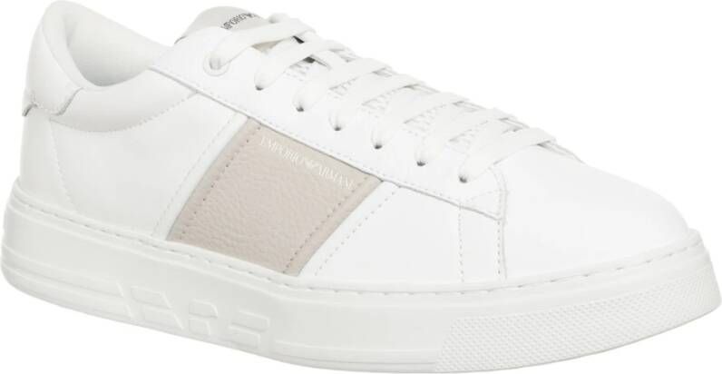 Emporio Armani Sneakers White Heren