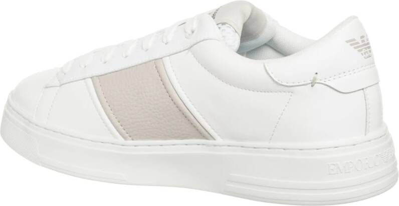 Emporio Armani Sneakers White Heren