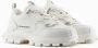 Emporio Armani Trekking Sneakers met Nylon Inzetstukken White Heren - Thumbnail 2