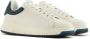 Emporio Armani Wit Blauw Leren Sneakers Vetersluiting White Heren - Thumbnail 7