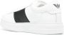 Emporio Armani Witte Leren Sneakers met Gestreept Detail White Heren - Thumbnail 12
