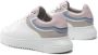 Emporio Armani Sneakers met Multikleurige Achterinzet voor Dames White Dames - Thumbnail 7