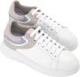 Emporio Armani Sneakers met Multikleurige Achterinzet voor Dames White Dames - Thumbnail 2