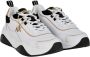 Emporio Armani Sneakers met contrastprofielen White Dames - Thumbnail 12