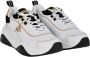 Armani Exchange Witte Sneakers Elegant Suède Detail White Dames - Thumbnail 12