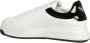 Emporio Armani Logo-Patch Leren Sneakers White Heren - Thumbnail 4
