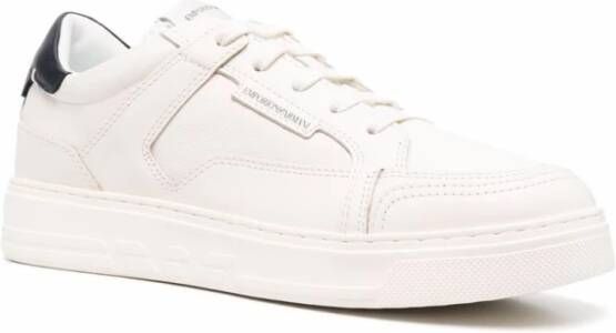 Emporio Armani Sneakers Wit Heren