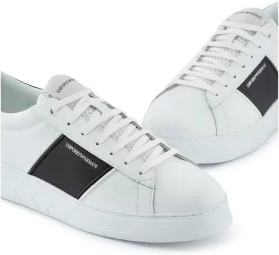 Emporio Armani Sneakers Wit Heren