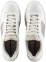 Emporio Armani Basic Sneakers Hoogwaardig leer stijlvol en comfortabel White Heren - Thumbnail 3