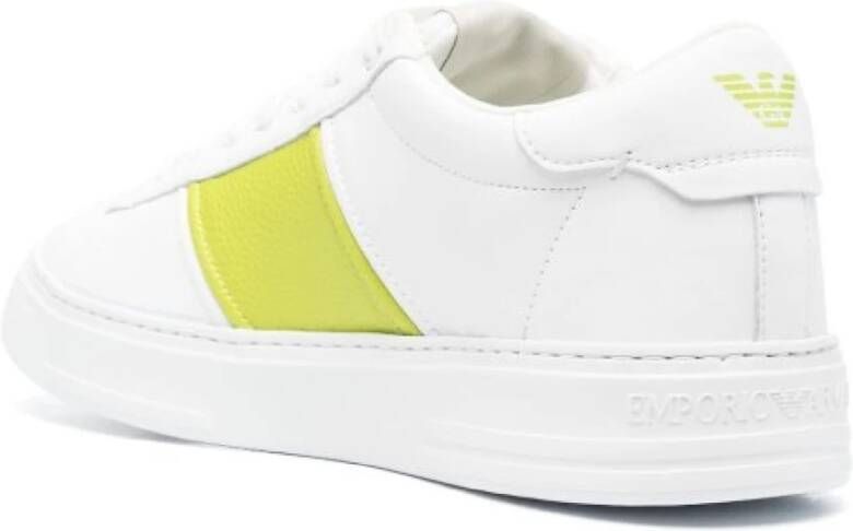 Emporio Armani Sneakers Wit Heren