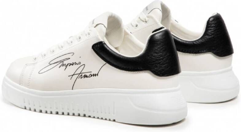 Emporio Armani Sneakers Wit Heren