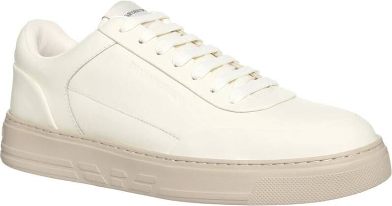 Emporio Armani Sneakers Wit Heren